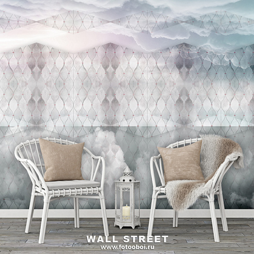 Фотообои в интерьере артикул Euphoria 19, EUPHORIA, Wall street